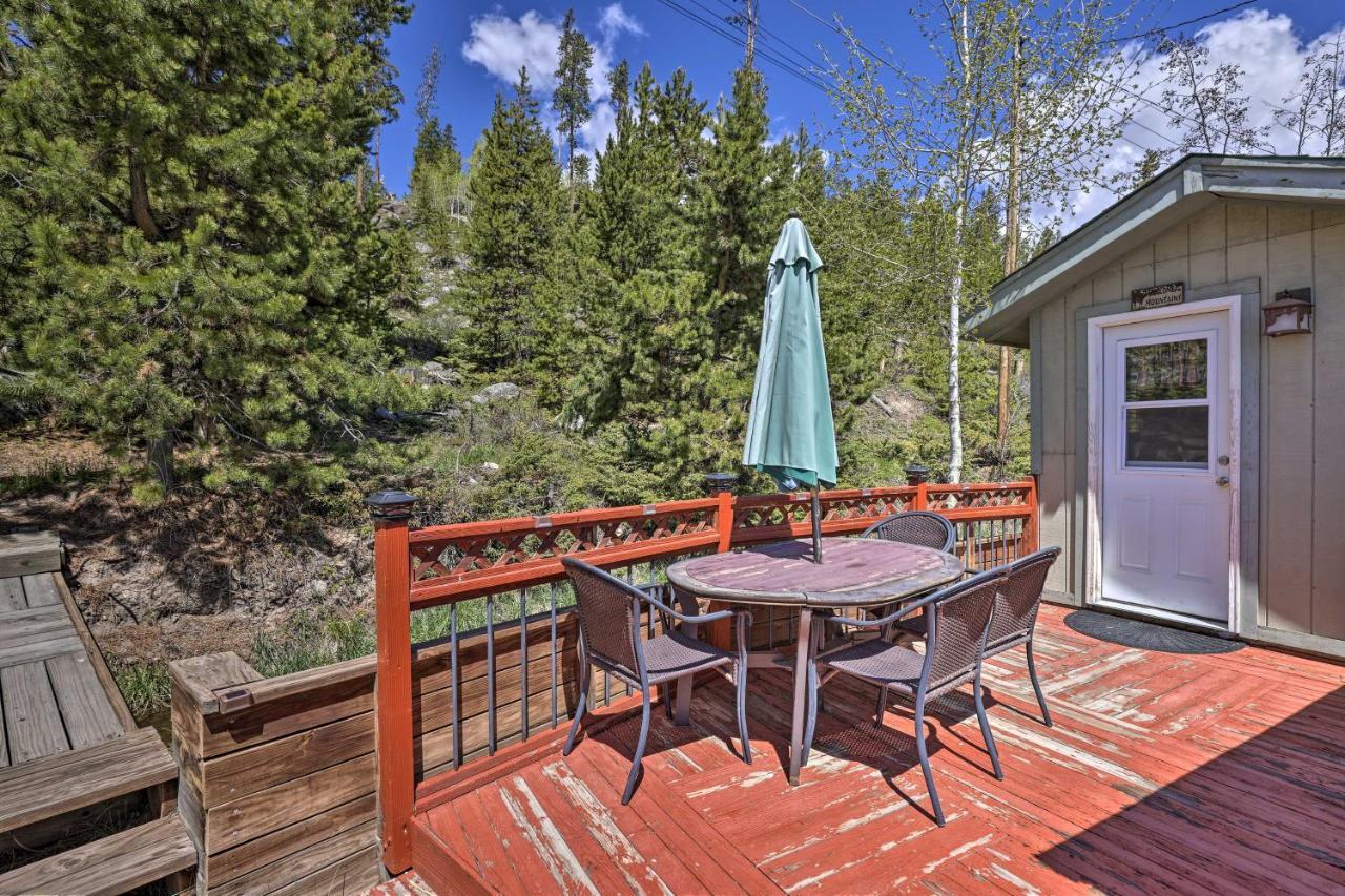 Grand Lake Home Fireplace, Deck And Mountain Views Exterior photo