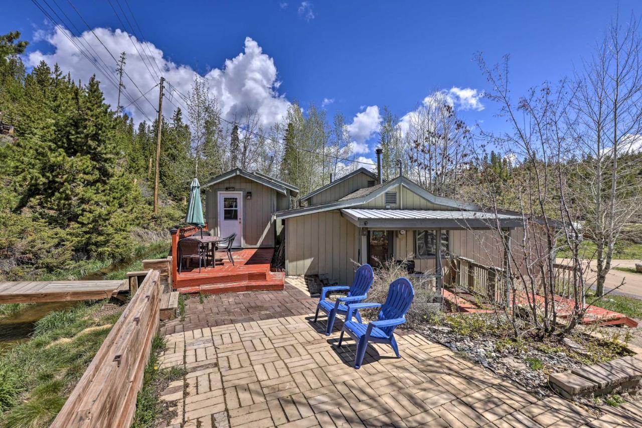 Grand Lake Home Fireplace, Deck And Mountain Views Exterior photo
